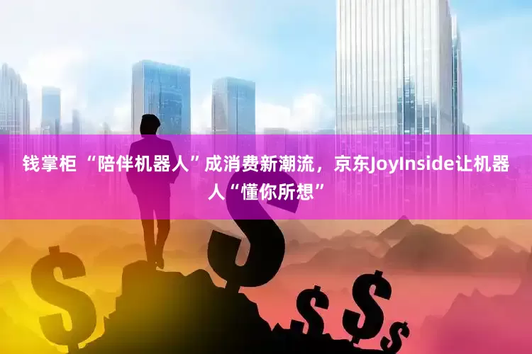 钱掌柜 “陪伴机器人”成消费新潮流，京东JoyInside让机器人“懂你所想”