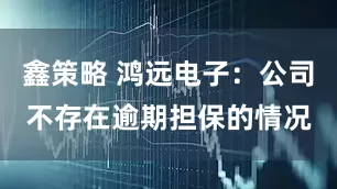鑫策略 鸿远电子：公司不存在逾期担保的情况