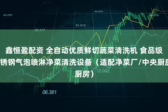 鑫恒盈配资 全自动优质鲜切蔬菜清洗机 食品级不锈钢气泡喷淋净菜清洗设备（适配净菜厂/中央厨房）